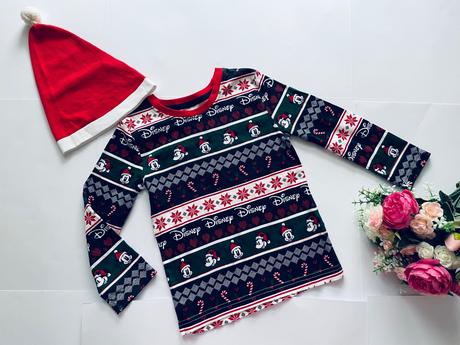 Triko vánoční mikkie mouse - v.104, 104