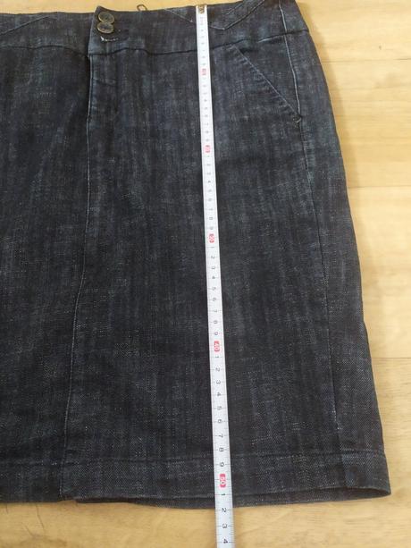 Džínová minisukně, xl