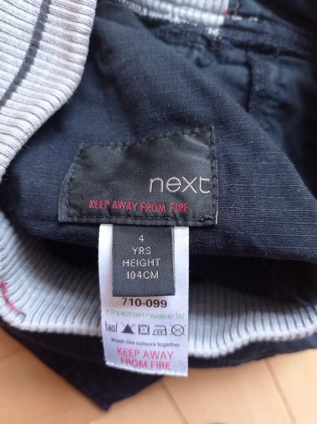 Slabé kalhoty 98/104, next,98