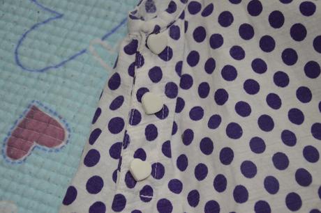 Bavlněné puntíkaté šaty letní, 128