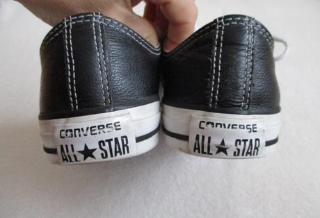 Kožené tenisky converse černé nízké 37,5, converse,38