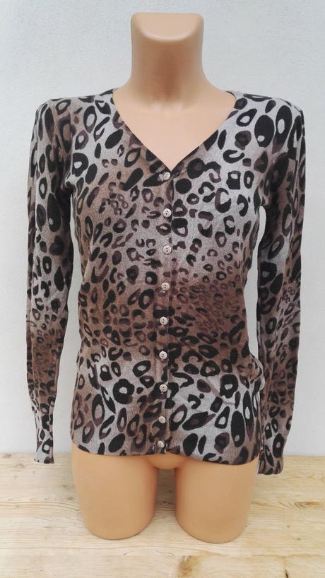 Leopardí propínací svetřík ccg - vel.s, s