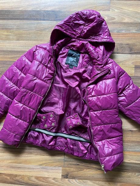 Fialová /fuschie/ prošívaná bunda, vel xl, ff, xl