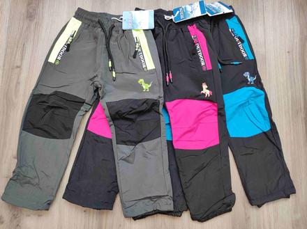 Zimní šusťákové kalhoty sezon 98-146, 98 - 146