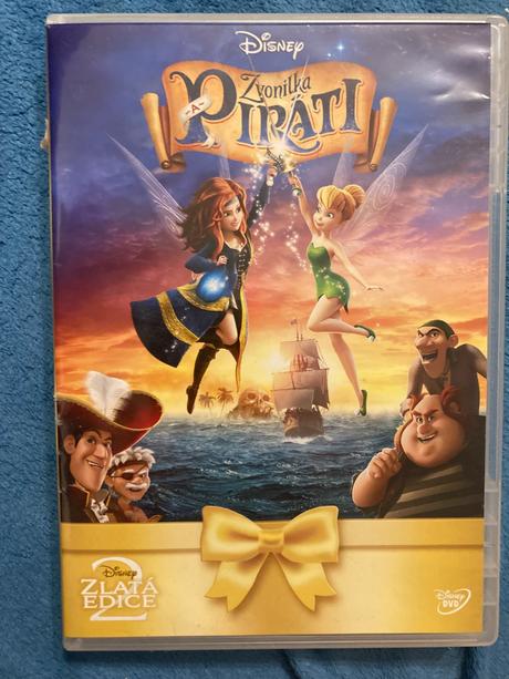 Dvd zvonilka a piráti,