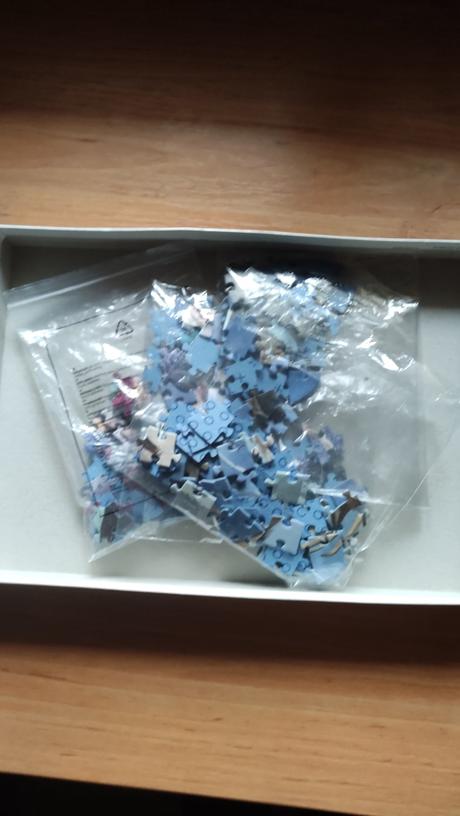 Puzzle ledové království 4x,