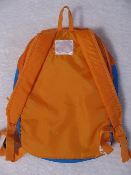 Dětský batoh oranžovo modrý,