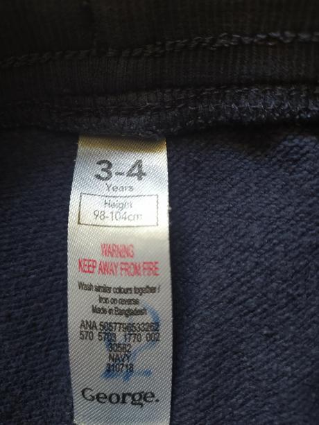 Tepláky george vel. 98/104, george,98