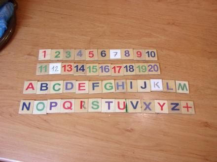 Dřevěná písmenka, 