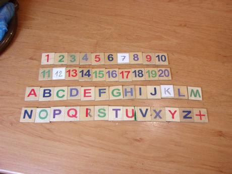 Dřevěná písmenka, 