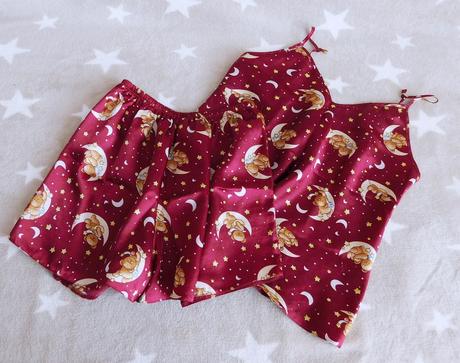 Saténové pyžamo vel.l, l