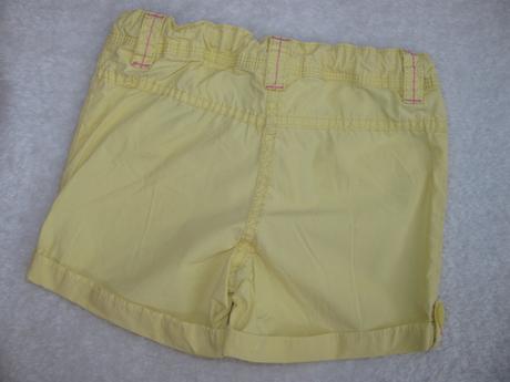 Plátěné dívčí šortky, kraťasy, c&a,116