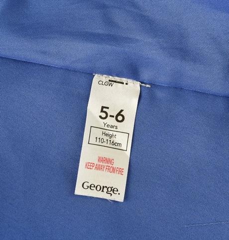 Šaty vel. 5 - 6 let, george,116