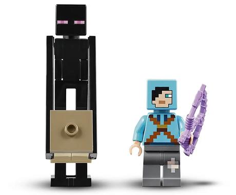 Lego minecraft 21151 souboj ve světě end, 