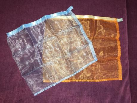 Organzové pytlíčky na ovoce a zeleninu (7ks+obal),