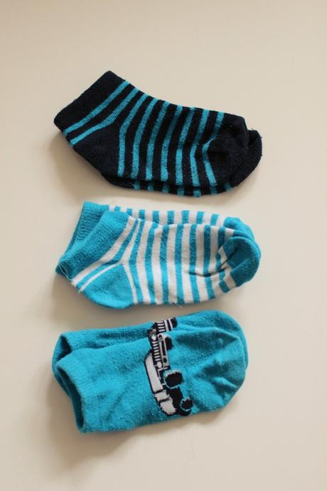 Nízké ponožky tyrkys - 25-27, lupilu,27