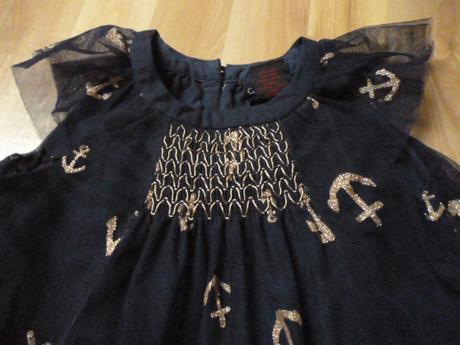 Tylové šaty kotvy vel. 3-4, 104