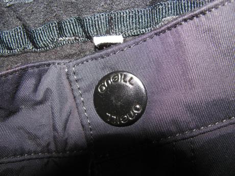 Lyžařské černé kalhoty o'neill, o’neill,38