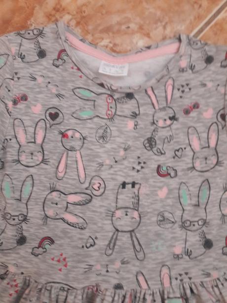 Bavlněné strečové šatičky f&f v.110, f&f,110