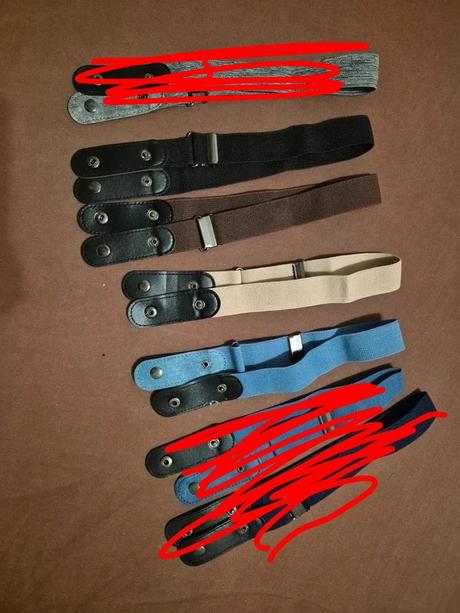 Dětský pružný nerozepínací pásek, 