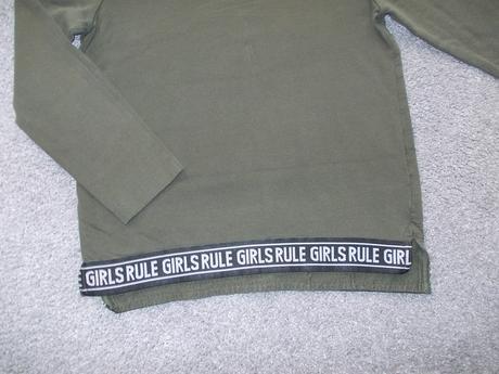 Mikina khaki, vel. 152, c&a,152