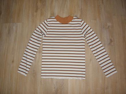 Dívčí žebrované tričko zn. tchibo vel.146/152, tchibo,146