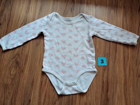 Body dlouhý rukáv 68, 68