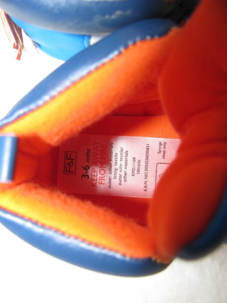 První botičky,capačky-vel.3-6 měs., f&f,17