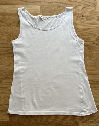 Tílko & tričko bílé h&m vel. 146/152, h&m,158