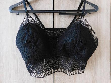 Krajková podprsenka vel.80/d, xl