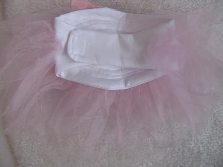 Kojenecká tylová sukně+čelenka s kytičkou, 62