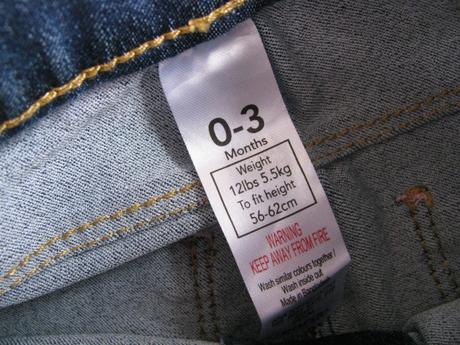 Kojenecké elastické džíny v pase do gumy v.0-3 měs, george,62