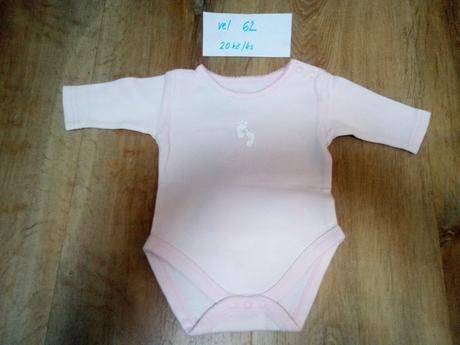 2 x body dlouhý rukáv,, 62