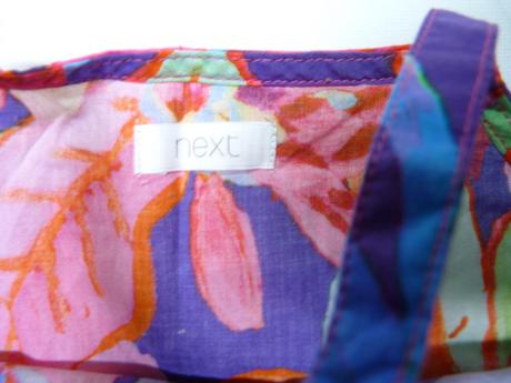 Květované letní šatičky vel.80, next,80