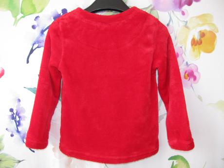 Krásná chlupatková mikina s hřejivou podšívkou, st. bernard,116