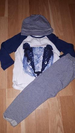 Tričko + tepláky vel. 86, next,86