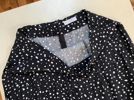 Puntíkatá sukně s rozparky, vel 44 cca 2xl, primar, primark,xxl