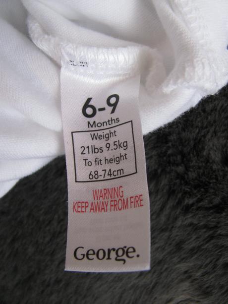Bílé body 6-9 měs., george,74
