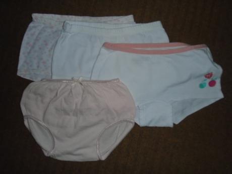 Kalhotky spodní 4ks 98/104, 98