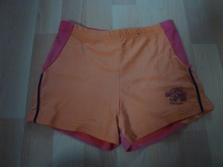 Plavky chlapecké - oranžovo-červené, vel. 9-10 let, george,140