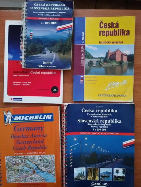 Mapy eu zemí, průvodci čr, evropa,