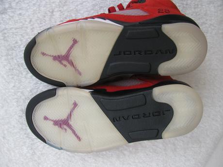 Tenisky nike air jordan 5 retro toro bravo raging, air jordan,36