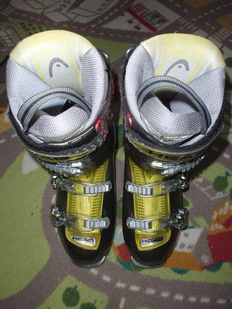 Lyžařské boty-přeskáče dospělé head šedé vel. 43,5, head,43