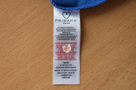 Tričko vel. 0 - 3 m, primark,62
