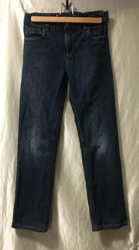 Vel. 146 modré chlapecké džíny, 146