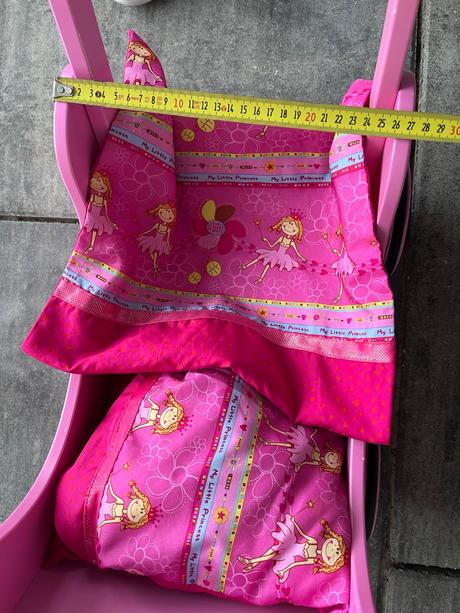 Dřevěný kočárek pro panenky my little princess, 