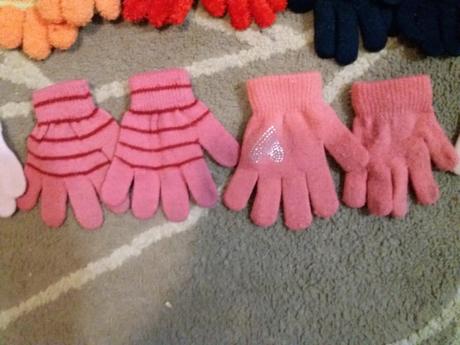 Rukavice pro holčičku, 110