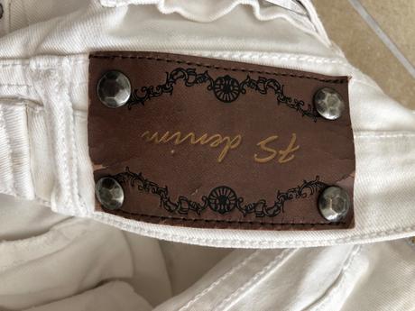 Fishbone xs krátké bílé džínové kalhoty, kraťasy, fishbone,xs