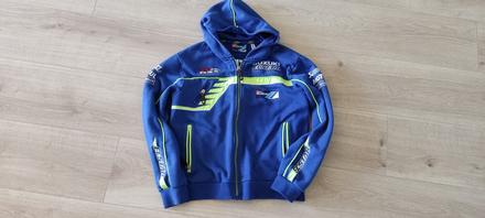 Krásná motorkářská mikina suzuki vel. 140, 140