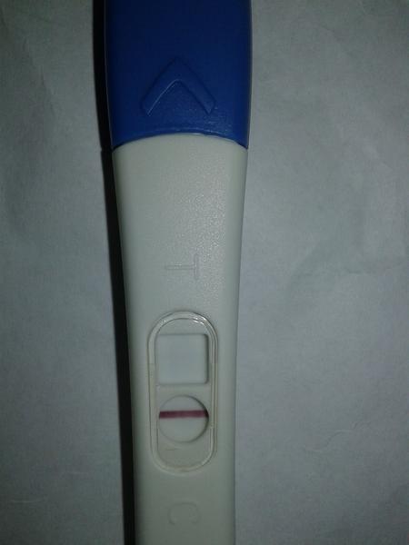 Těhotenský  test 5 dní před  ms. Vidíte něco?